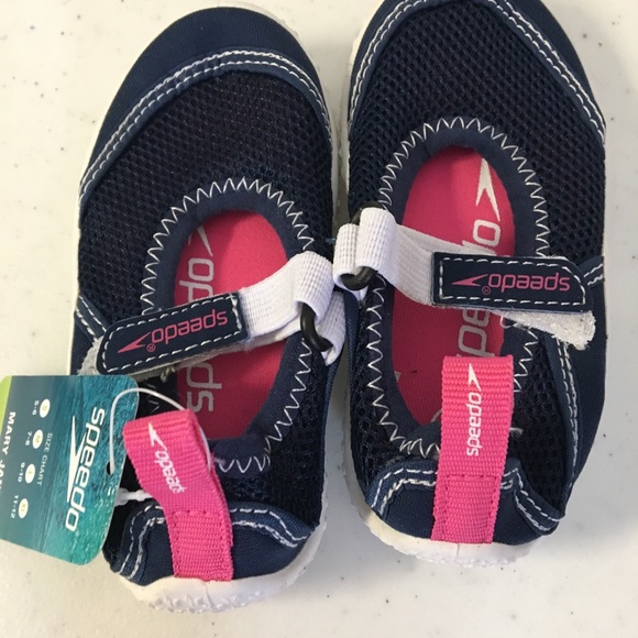 🌊NWT Speedo Toddler Girls Mary Jane Water Shoes - Picture 3 of 3
